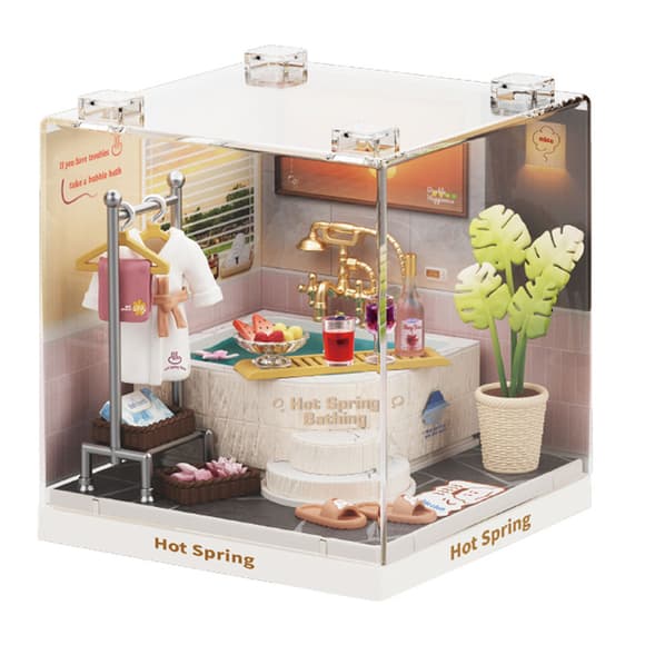 Конструктор-румбокс Термальна купальня Mini House 8041-MH серії "Інтер'єр Міні"