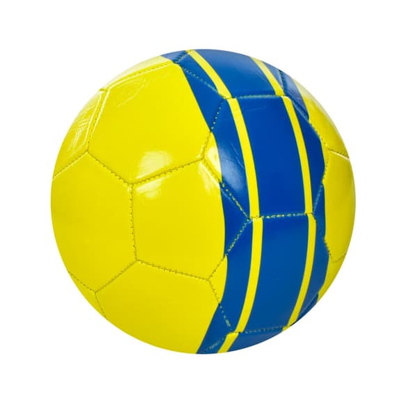 М'яч футбольний EV-3381(Yellow) розмір 5, ПВХ 1,8 мм, 300-320 г