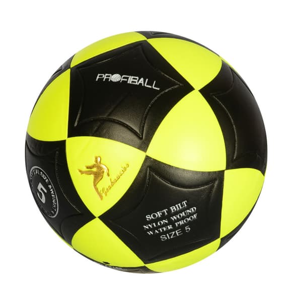 М'яч футбольний MS 1771(Yellow) розмір 5, ПВХ, ламінований, 390-410 г