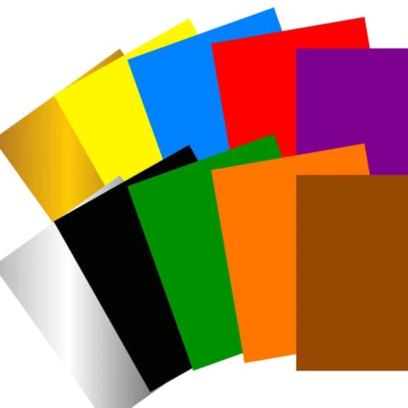 Набір двостороннього кольорового паперу "Глянцевий" PREMIUM АП-1219, 10 кольорів