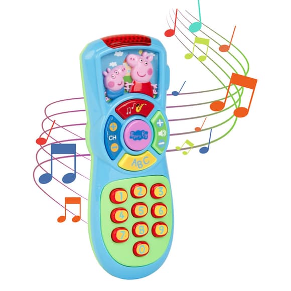 Розвиваюча іграшка "Мій перший пульт" Peppa Pig 1500025, 3 мелодії, 2 звуки