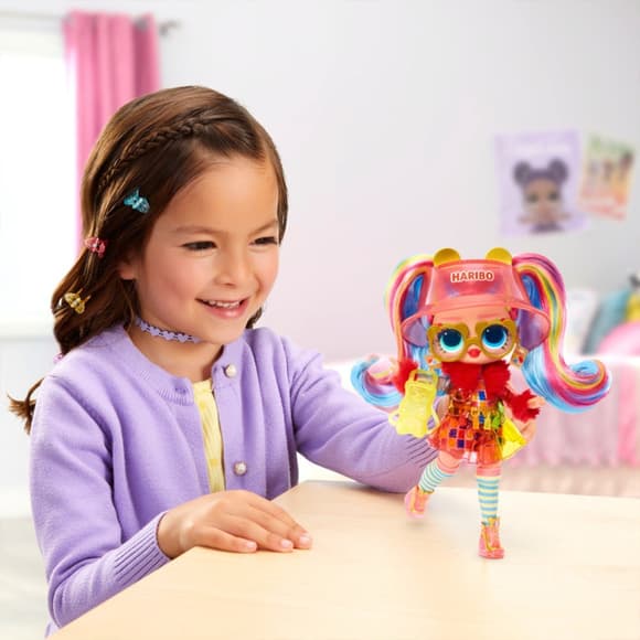 Ігровий набір із лялькою "HARIBO" L.O.L. Surprise! 119920 серії "Tweens Loves Mini Sweets"