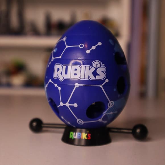 Развивающая Головоломка Смарт-яйцо Rubik's 6071681(Blue) палочка, подставка