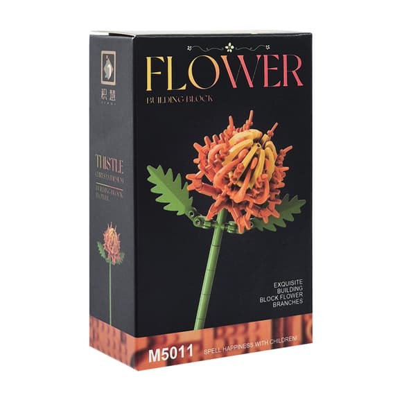 Конструктор дитячий Flower M5026-11 елементи для створення стебла та пелюсток