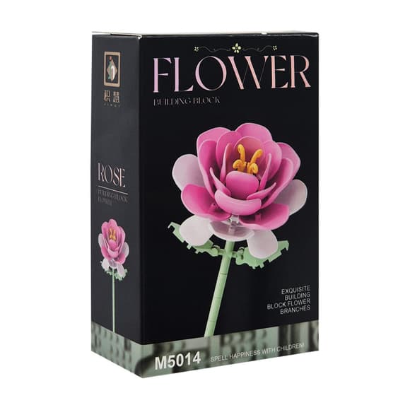 Конструктор дитячий Flower M5026-14 елементи для створення стебла та пелюсток