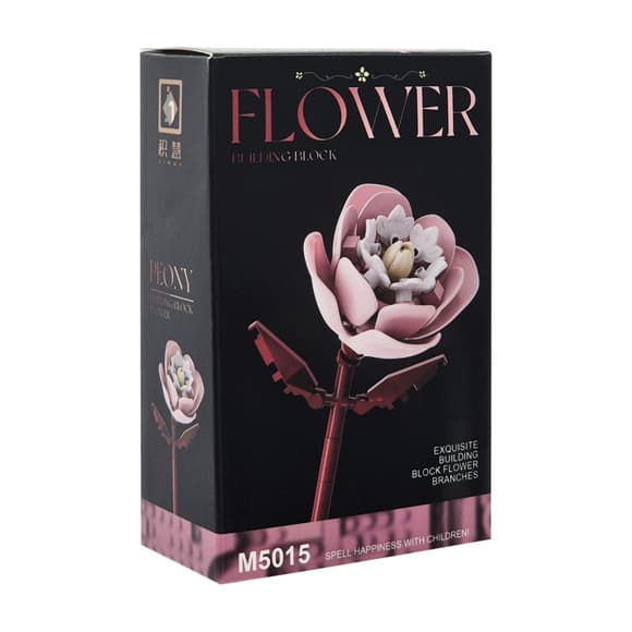 Конструктор дитячий Flower M5026-15 елементи для створення стебла та пелюсток