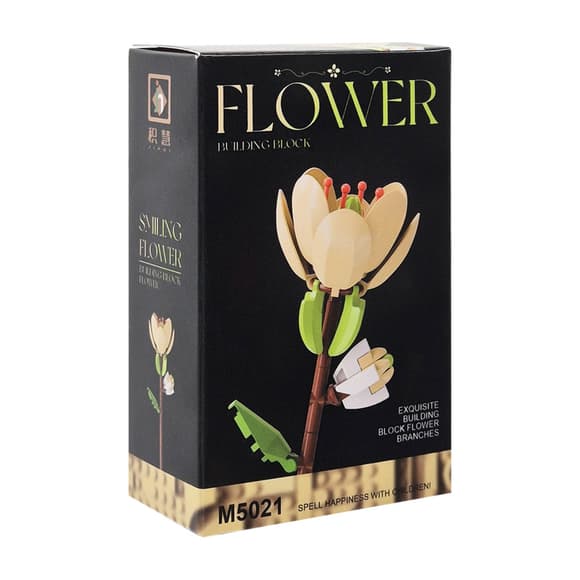 Конструктор дитячий Flower M5026-21 елементи для створення стебла та пелюсток