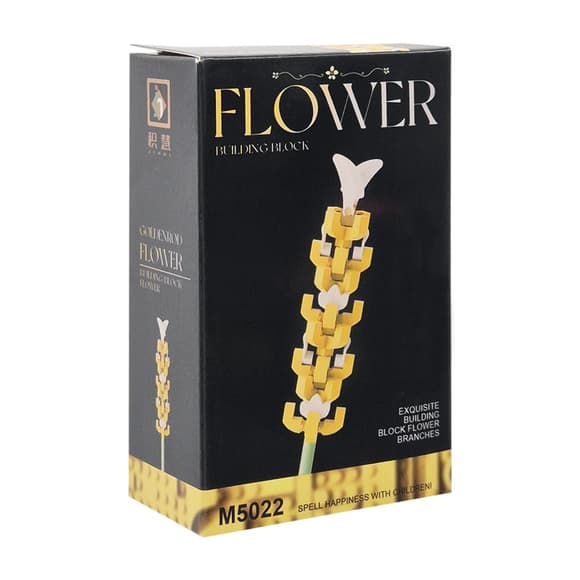 Конструктор дитячий Flower M5026-22 елементи для створення стебла та пелюсток
