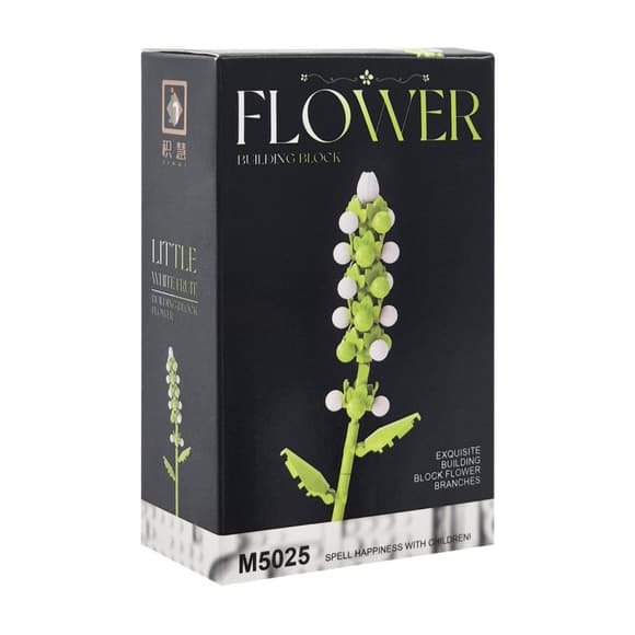 Конструктор дитячий Flower M5026-25 елементи для створення стебла та пелюсток