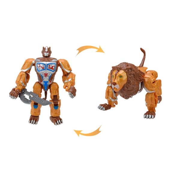 Дитячий робот-трансформер Justice Lioness 168-82(Orange) робот-лев