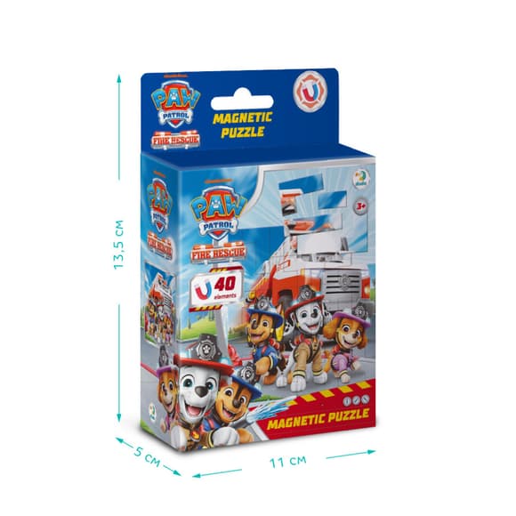 Детский магнитный пазл "Пожарные" 200648 на 40 элементов