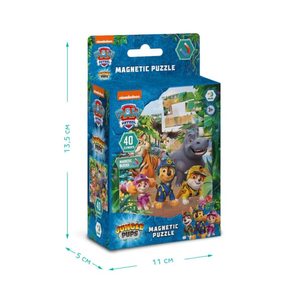 Детский магнитный пазл "Джунгли" 200649 на 40 элементов