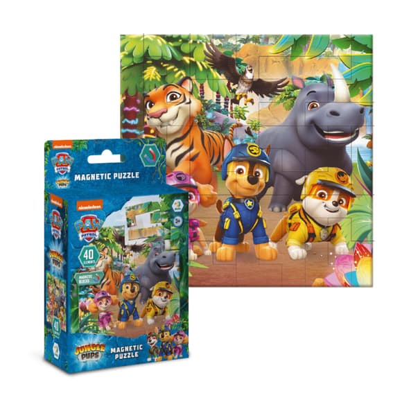 Детский магнитный пазл "Джунгли" 200649 на 40 элементов