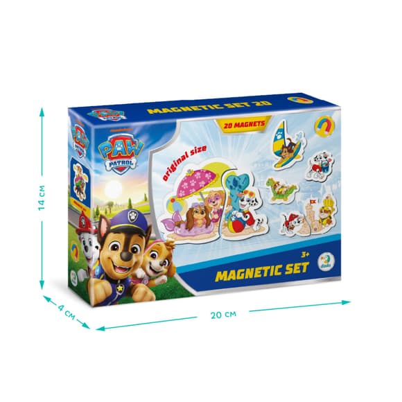 Детский набор магнитов "Солнечное настроение" 200666, 20 больших магнитов