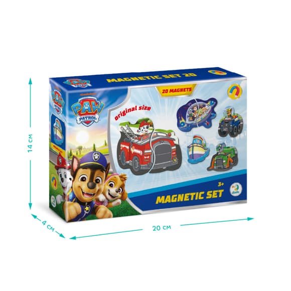 Детский набор магнитов "Дорожные приключения" 200667, 20 больших магнитов