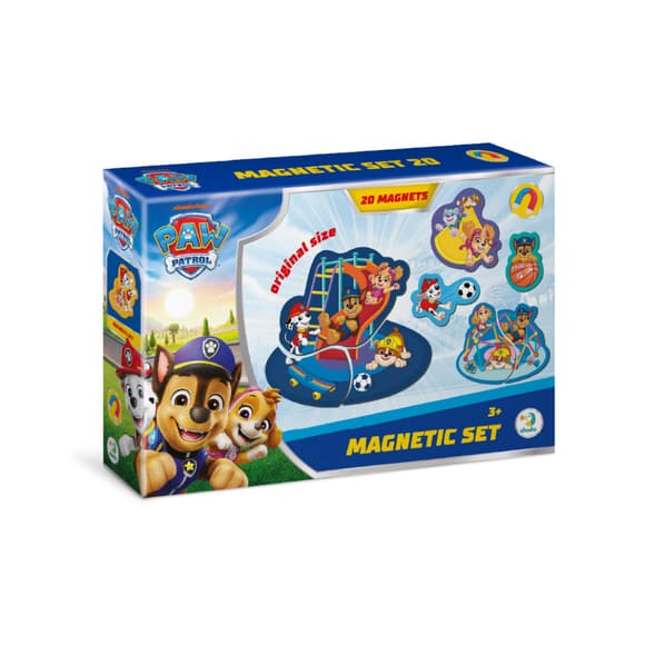 Дитячий набір магнітів "Ігровий майданчик" 200668, 20 великих магнітів