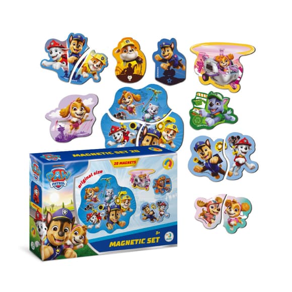 Дитячий набір магнітів "Цуценята-рятівники" 200669, 20 великих магнітів