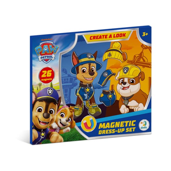 Магнітна гра-одягалка "Гонщик і Кремез" 200698, 2 фігурки, 26 магнітів