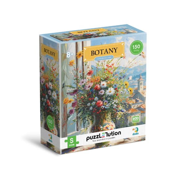 Пазл классический Easy-S "Ботаника. Цветы в вазе" 300624, 150 элементов