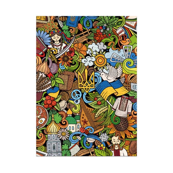 Пазл классический "Украинское настроение" 300587, 300 элементов