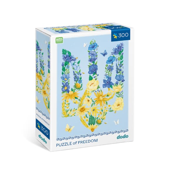 Пазл классический "Цветущий трезубец" 300588, 300 элементов