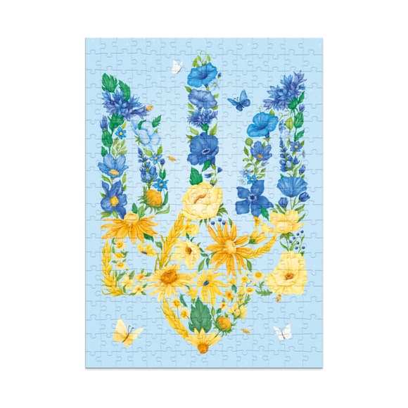 Пазл классический "Цветущий трезубец" 300588, 300 элементов