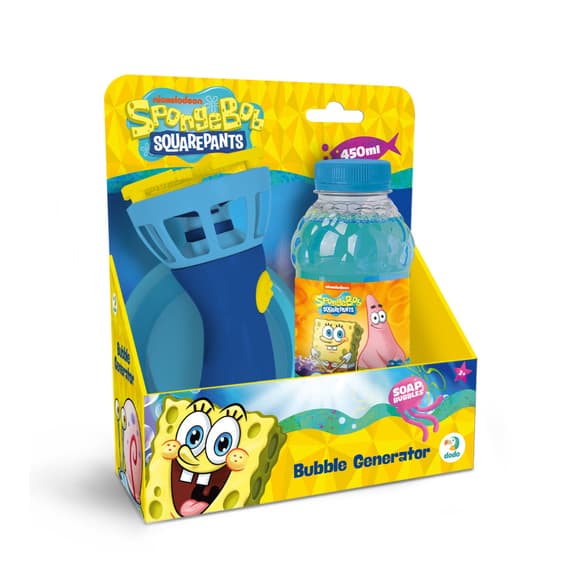 Генератор мильних бульбашок "Sponge Bob" 200738 об'єм 450 мл