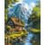 Картина по номерам "Тихая горная жизнь" LW3438, 40х50 см
