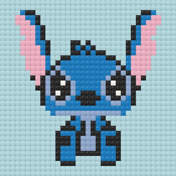 Алмазна  мозаїка міні "Stitch Стіч" ODM0105, 10х10 см