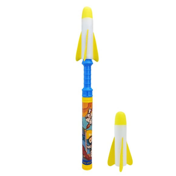 Розважальна Запускалка з ракетами JZ7904(Blue) 61 см, 2 ракети