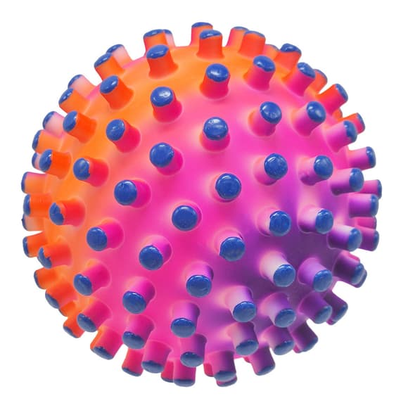 Дитячий шипастий м'яч RB26524(Blue-1) гума, 90 грам