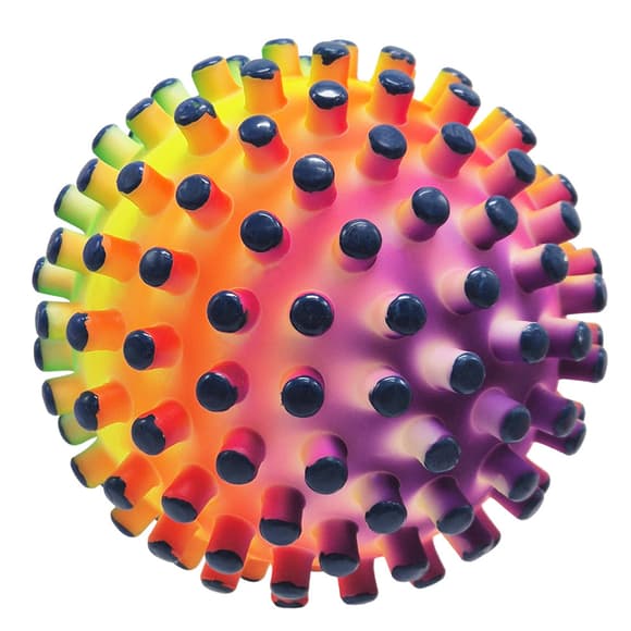 Дитячий шипастий м'яч RB26524(Blue-2) гума, 90 грам