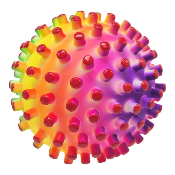 Дитячий шипастий м'яч RB26524(Red-1) гума, 90 грам