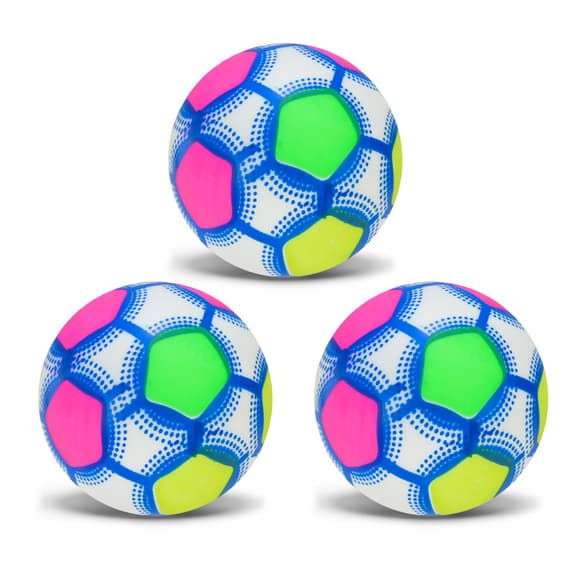 Дитячий яскравий Гумовий м'яч RB26527-10 різнокольоровий, 26 грам, 7 см