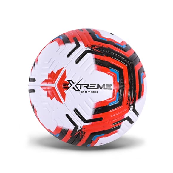 М'яч футбольний FB25674(Red) розмір №5, PU 400 грам