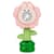 Мильні бульбашки Flower Bubble Machine BJC-5A(Bunny-Pink) зі світлом