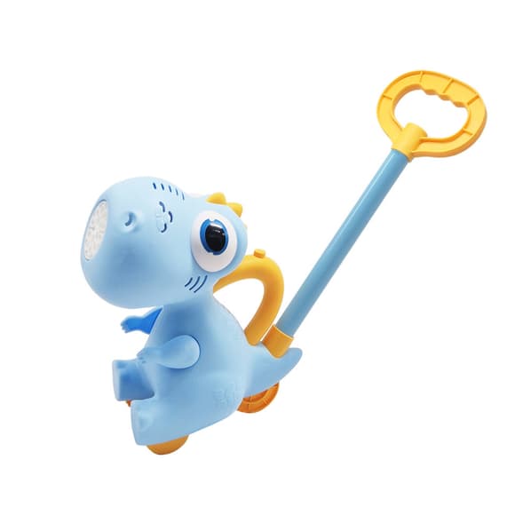 Мильні бульбашки-каталочка "Динозаврик" BJC-A(Blue) зі світлом