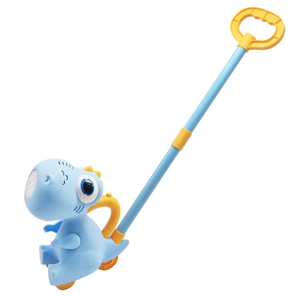 Мильні бульбашки-каталочка "Динозаврик" BJC-A(Blue) зі світлом