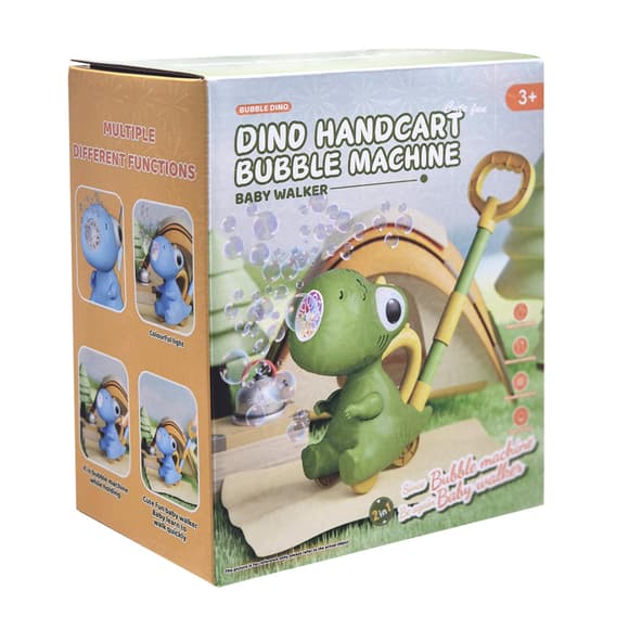 Мильні бульбашки-каталочка "Динозаврик" BJC-A(Purple) зі світлом