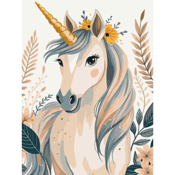 Картина за номерами "Казковий кінь" 16512-AC 30х40 см