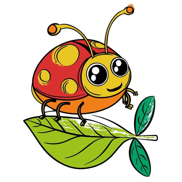 Розпис по полотну пальчиковими фарбами "Сонечко" 15644-AC 25х25 см