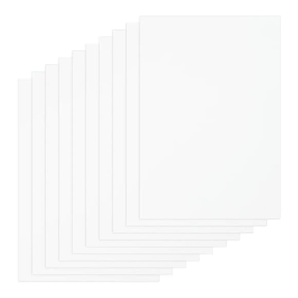 Набір білого двостороннього картону А4 KIDS Line ZB.1991, 180 г/м², 10 аркушів