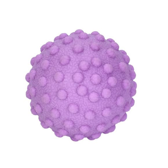 М'яч масажний для йоги/фітнесу MS 4191(Violet) текстурний, TPR, 5 см, 65 грам