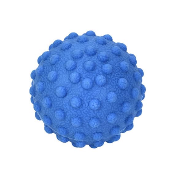 М'яч масажний для йоги/фітнесу MS 4191(Blue) текстурний, TPR, 5 см, 65 грам