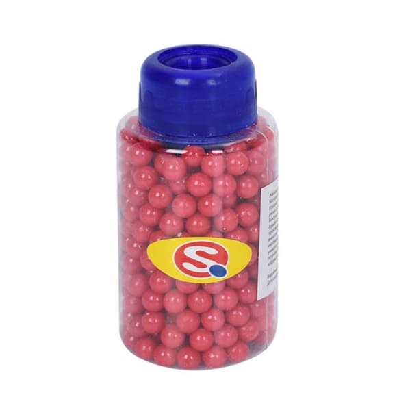 Кульки для дитячої зброї SQU-047(Red) пластик, 6 мм, 320 шт