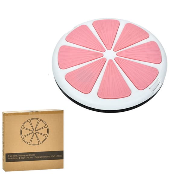 Балансувальний диск MS 4804-1(Pink) текстурна поверхня, 30х4 см