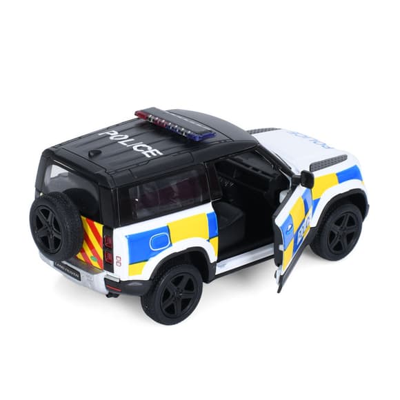 Машинка інерційна Джип Land Rover Defender 90 KT5428WP відчиняються двері, 1:36
