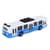 Іграшковий інерційний Автобус 6334(Blue) гумові колеса, 16 см