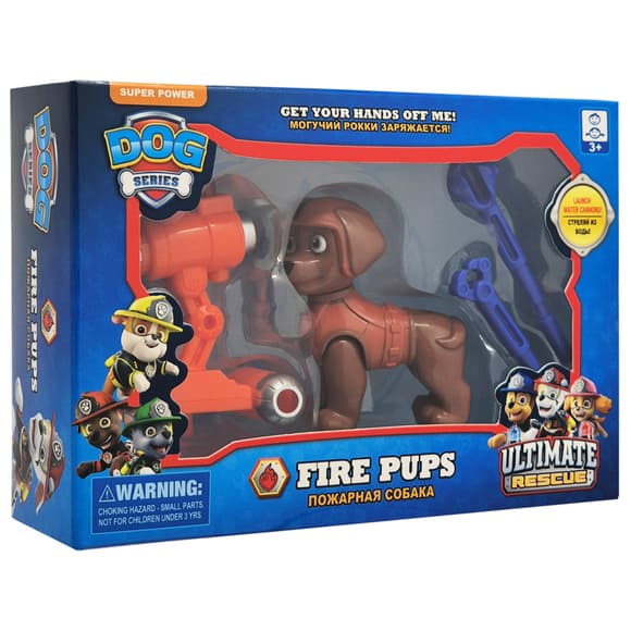 Ігрова фігурка героя "Щенячий патруль" PH228(Brown) механічна гармата, 2 снаряди
