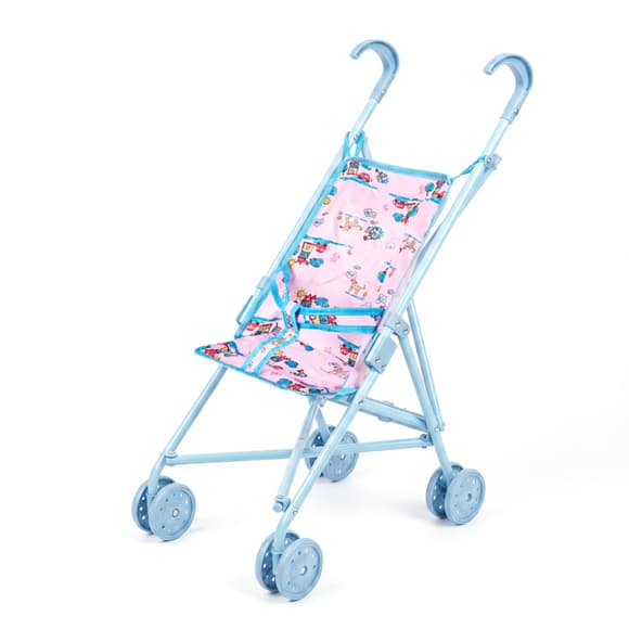 Коляска для кукол Детский рисунок 9302 W-21 тросточка